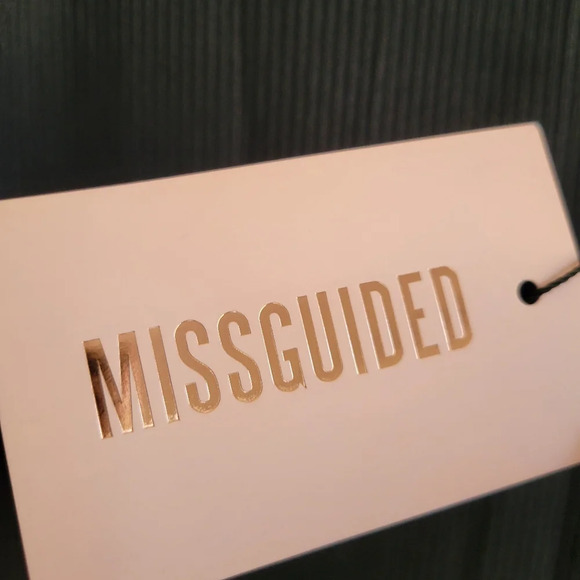 Missguided Ribbed Unitard Romper / Size - Tagged Us 10 - Picture 2 of 6